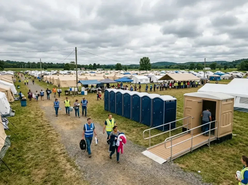 disaster-relief-camp-restrooms-010 — frequently asked questions, Dumpster & Portable Bathrooms Rental in Carbondale, PA